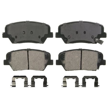 Wagner Brakes Ceramic Disc Pad Set, Zd1432 ZD1432